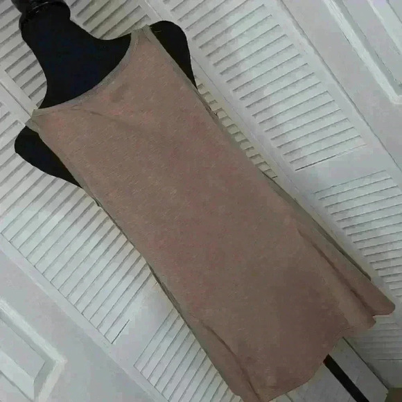 Umgee Brown Comfy Flowy Tank Top - Picture 3 of 7